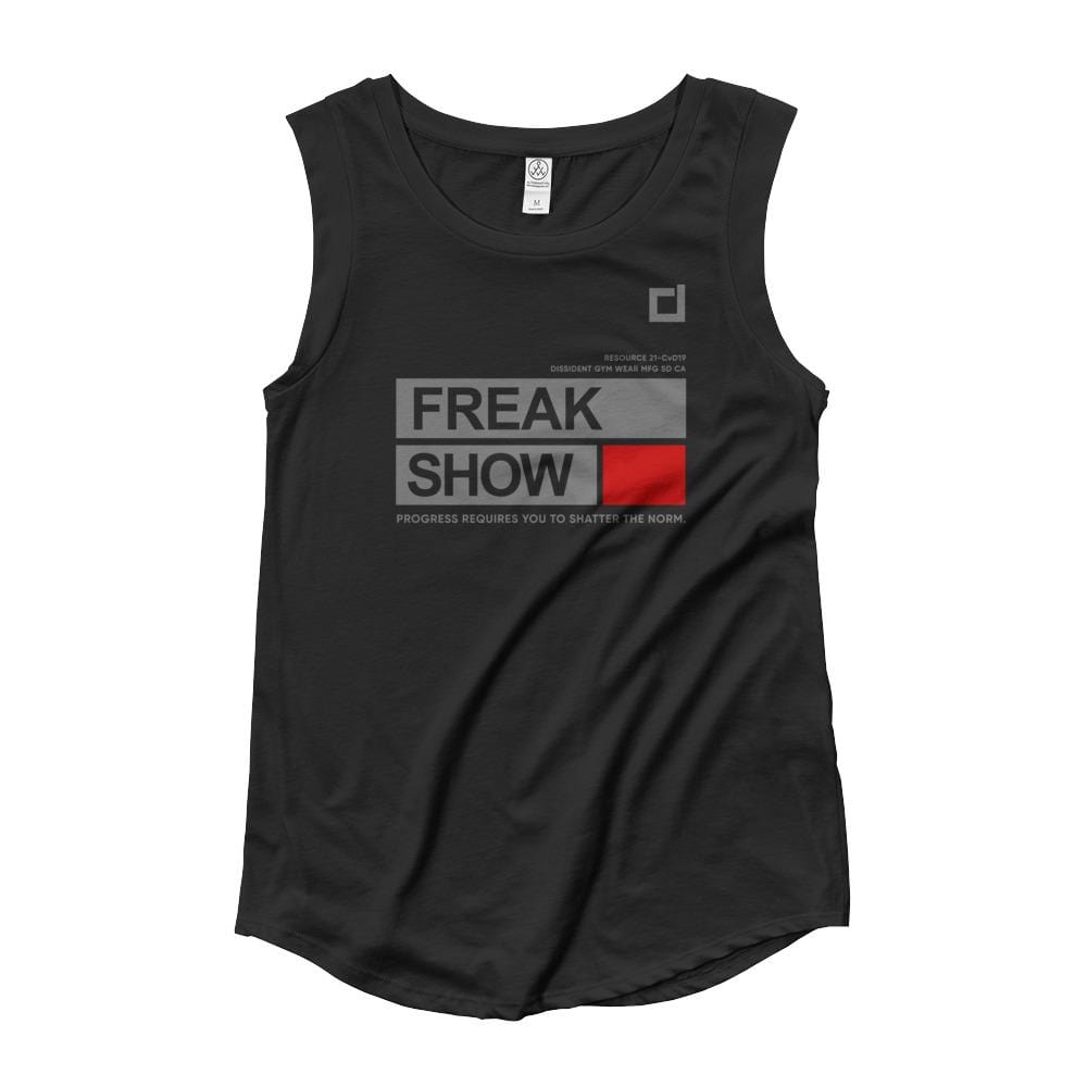 Freak Show Ladies’ Cap Sleeve T-Shirt
