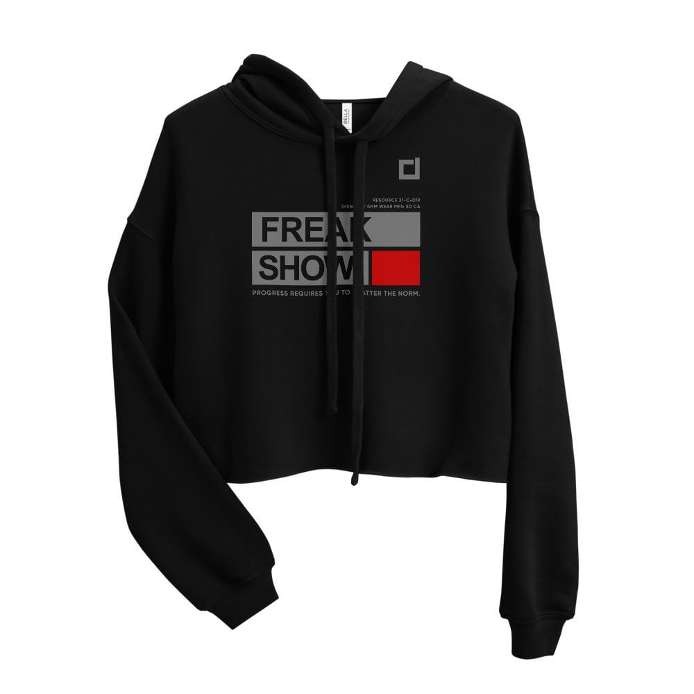 Freak Show Crop Hoodie